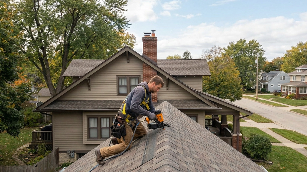 top roofing materials il