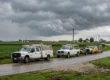 storm chasers roof repair trucks