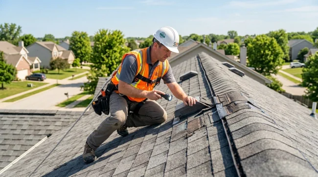roofer on roof roofer on roof