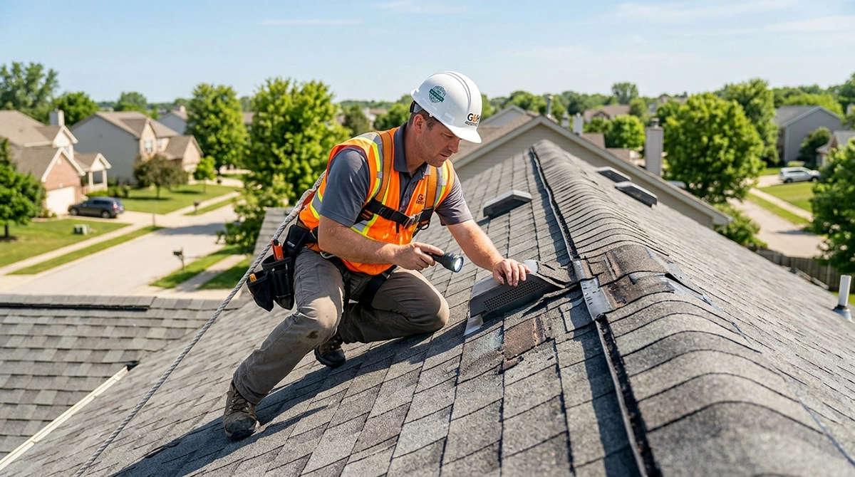 roofer on roof